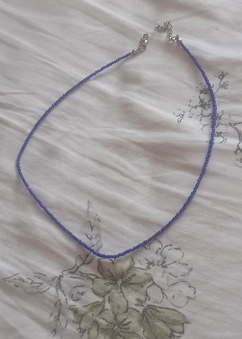 ADAMO Mavi Mini Boncuklu Bohem Kadın Kolyesi