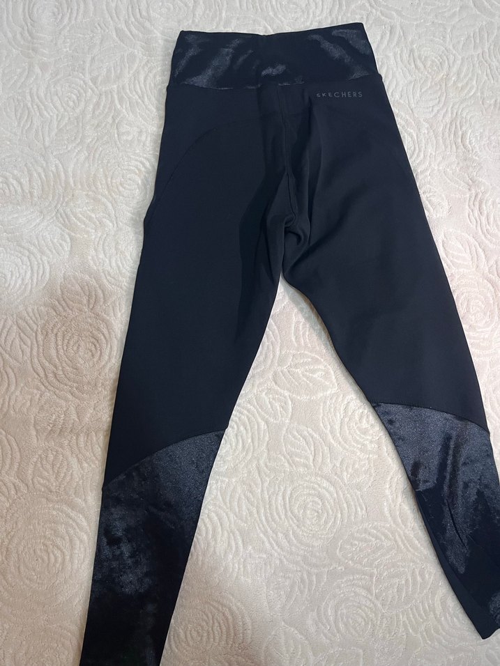 Siyah Kadın Spor Tayt - Görsel 3