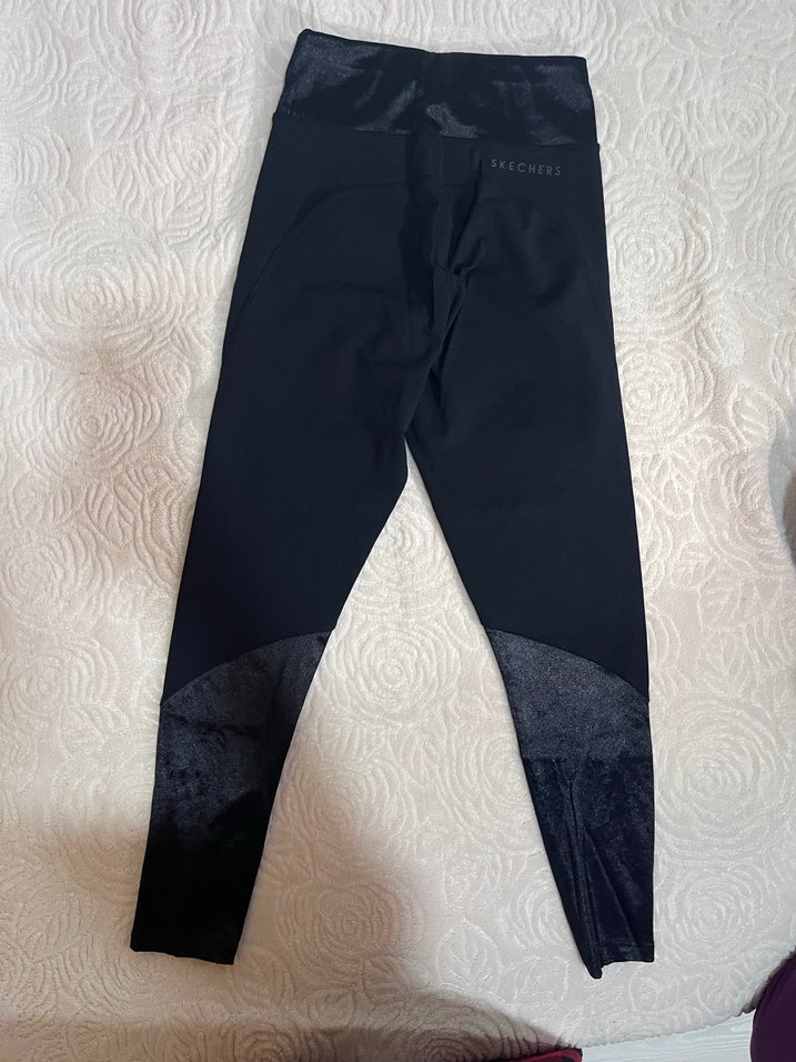 Siyah Kadın Spor Tayt - Görsel 4