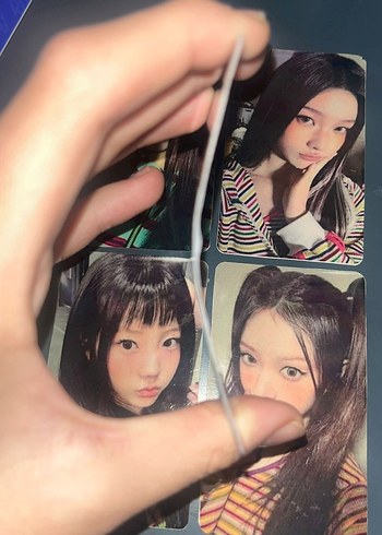 İllit Bomb Fanmade Photocard Set - Görsel 4