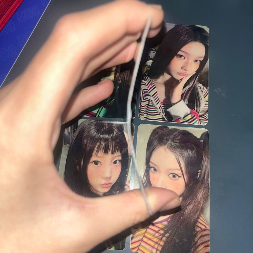 İllit Bomb Fanmade Photocard Set - Görsel 4