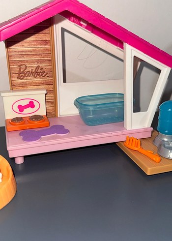 Barbie Pembe Evcil Hayvan Bakım Seti - Görsel 3