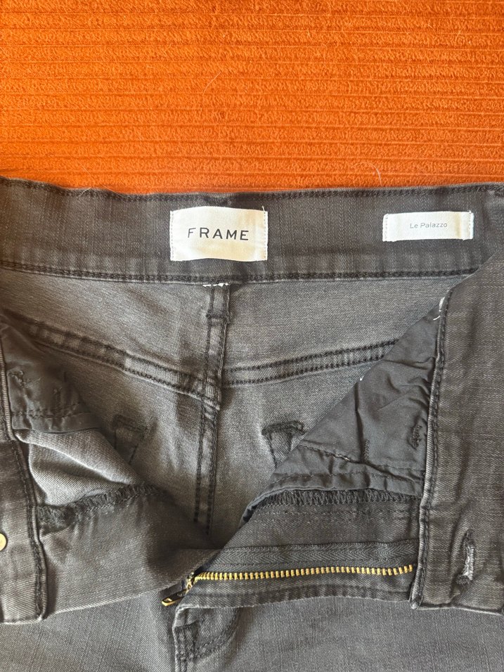 Frame denim Koyu Gri Denim Jean orjinal — görsel 5/6