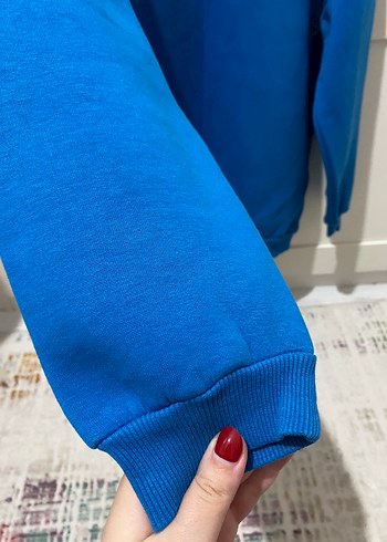 Mavi Sweatshirt - Görsel 4