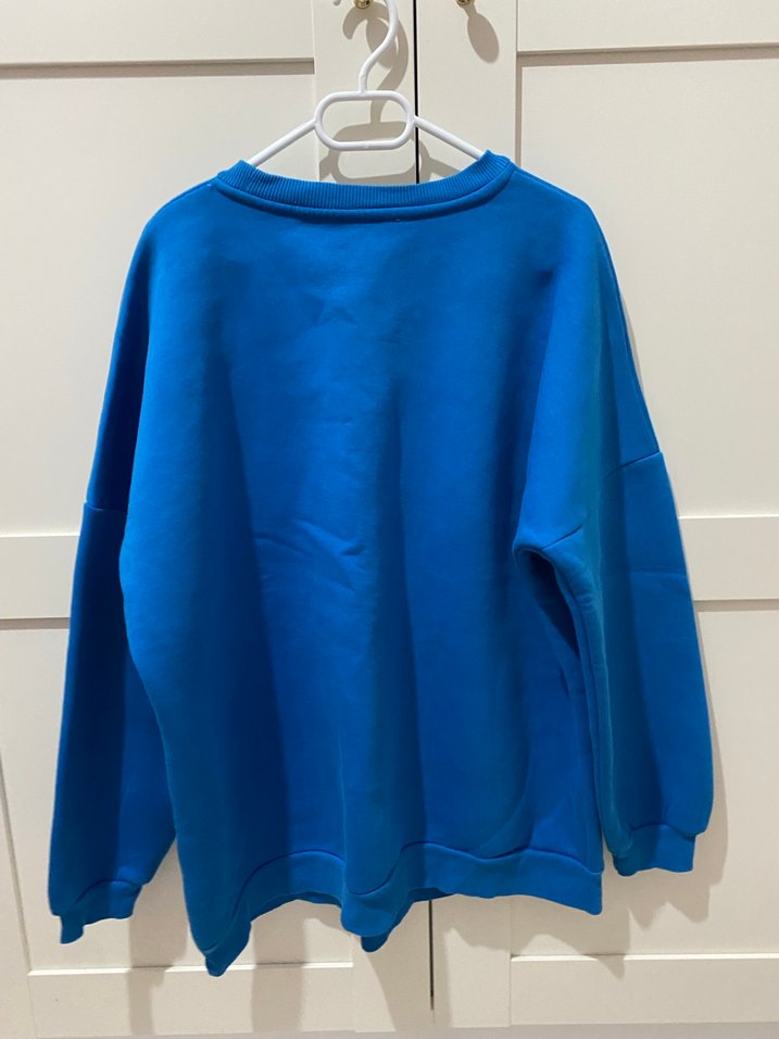 Mavi Sweatshirt - Görsel 5