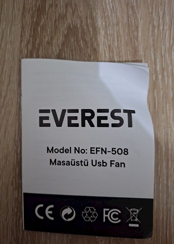 Everest Masaüstü Yeşil USB Fan - Görsel 10