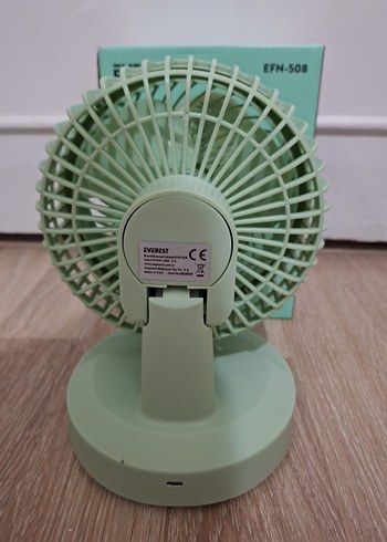 Everest Masaüstü Yeşil USB Fan - Görsel 7