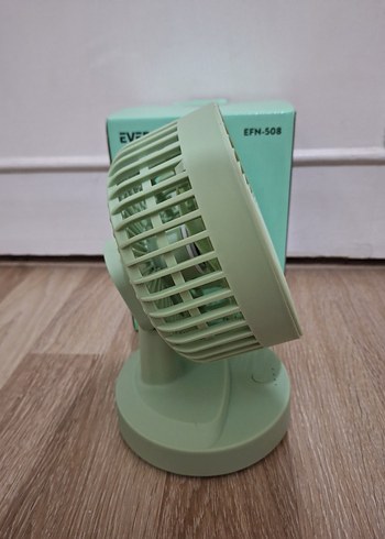 Everest Masaüstü Yeşil USB Fan - Görsel 6