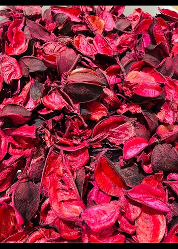Kırmızı Renkli Kurutulmuş Potpourri - Görsel 2