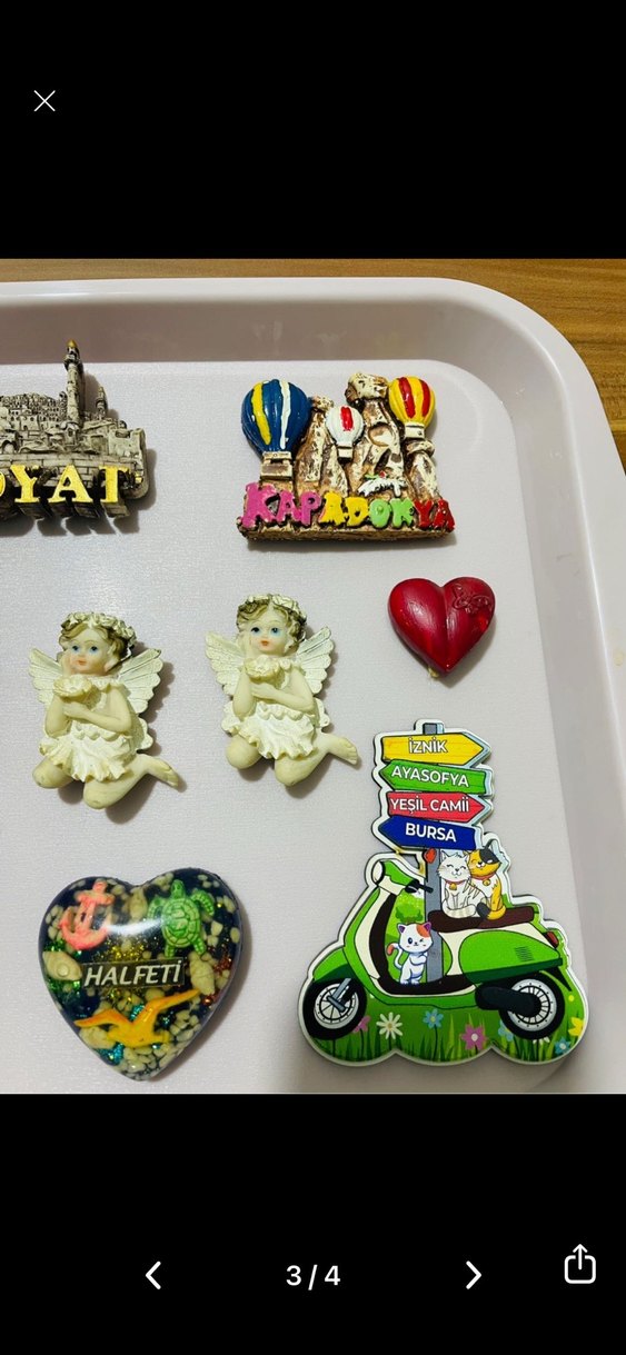 Karışık Temalı Turistik Magnet Seti - Görsel 3