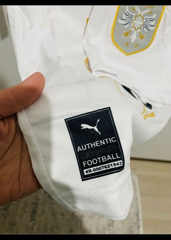 Beyaz Puma Erkek çocuk Spor Tişört şort takımı10 Numara 6 yaş - Görsel 6