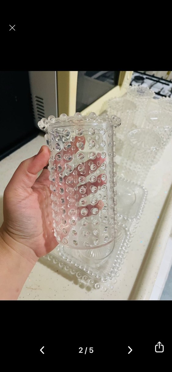 Boncuk set Mika kahvaltılık ve 6 mika kavanoz - Görsel 2