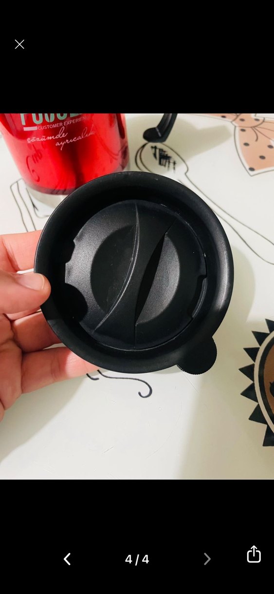 Kırmızı Pusula Termos Kupa - Görsel 4