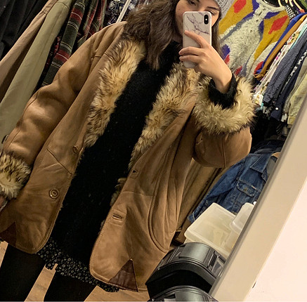 diğer Beden Vintage oversize palto,mont