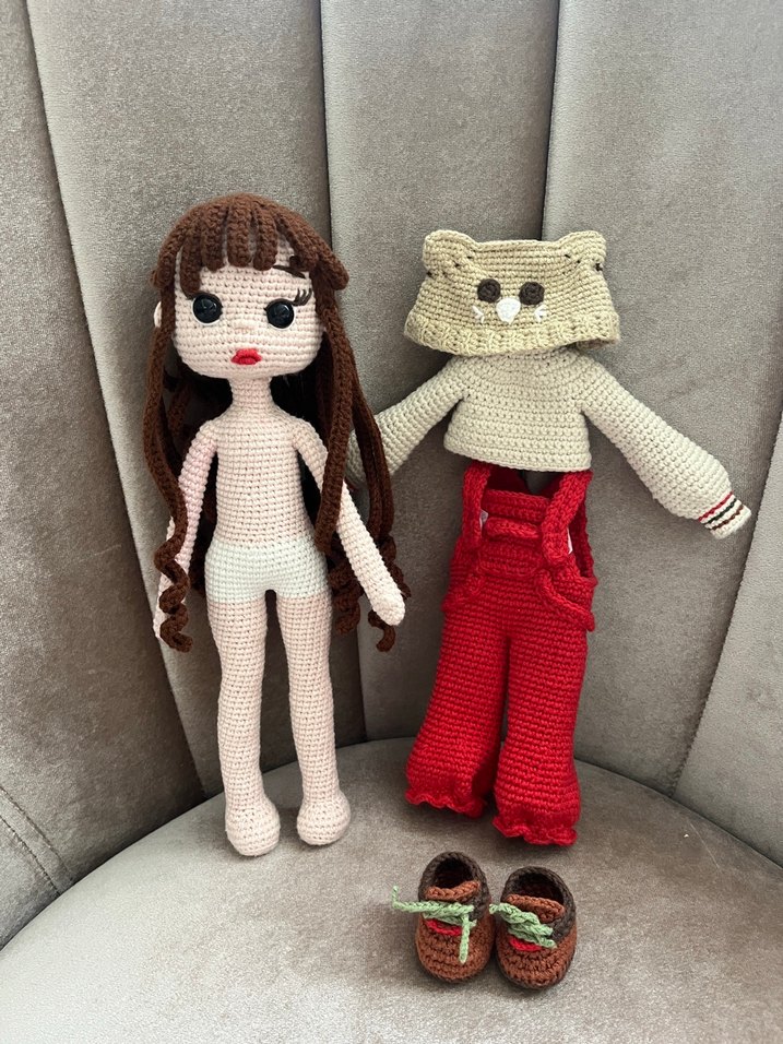 Amigurumi mira bebek - Görsel 2