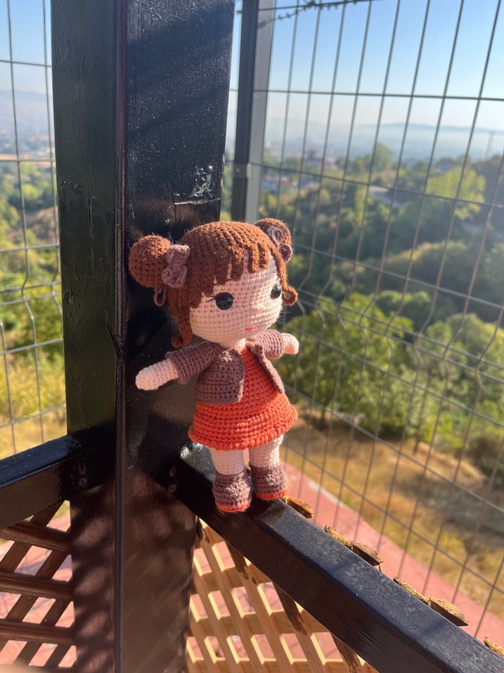 Amigurumi Afra Bebek - Görsel 3