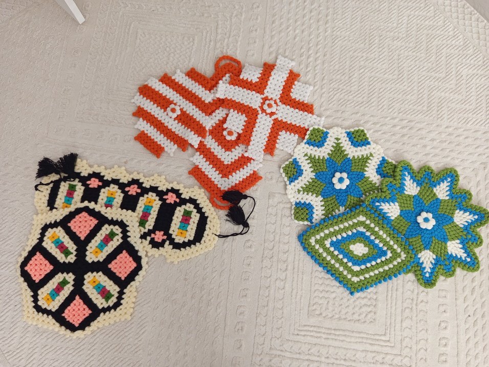 Renkli Çoklu Banyo Süngeri Seti - Görsel 3