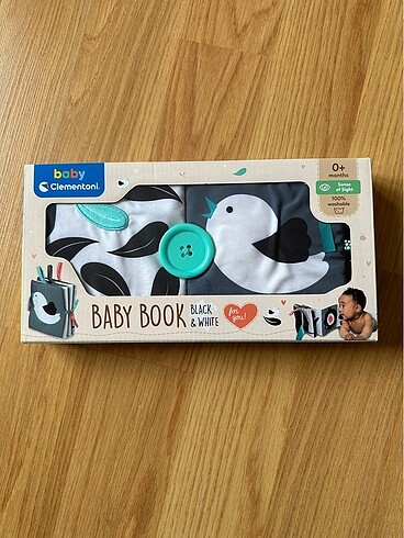 Baby Clementoni Hışırtılı Bebek Bez Kitap