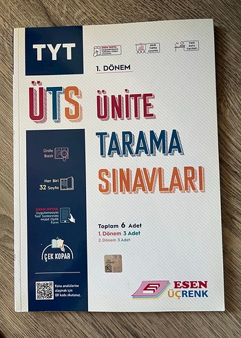 TYT 1. Dönem ÜTS Ünite Tarama Sınavları