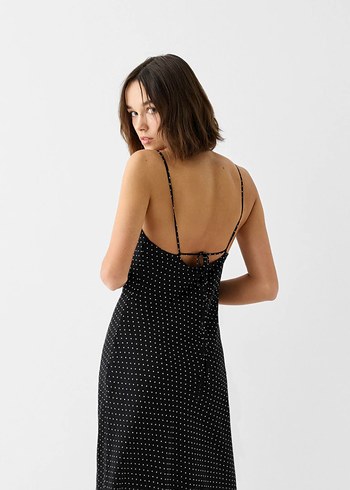 Bershka Puantiyeli mini Elbise