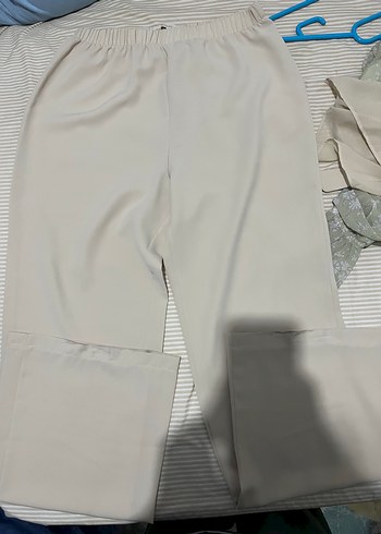 Krem tesettür şık takım - Görsel 5