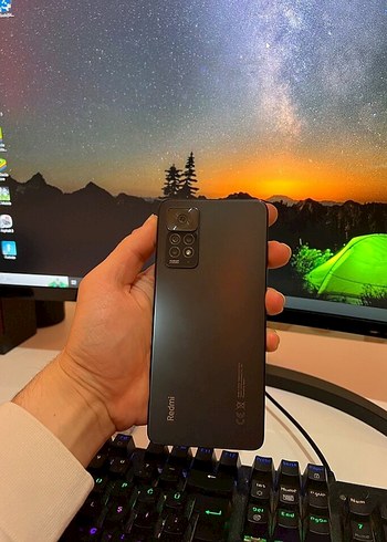 Siyah Redmi Android Akıllı Telefon