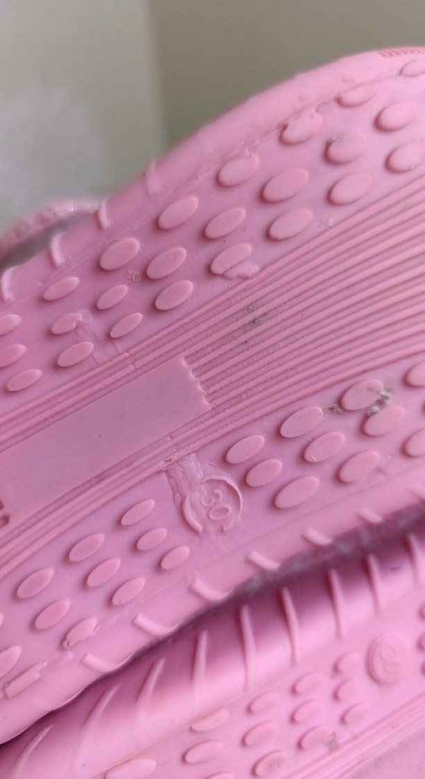 Kız Çocuk Pembe Peluş Ev Terliği - Görsel 5