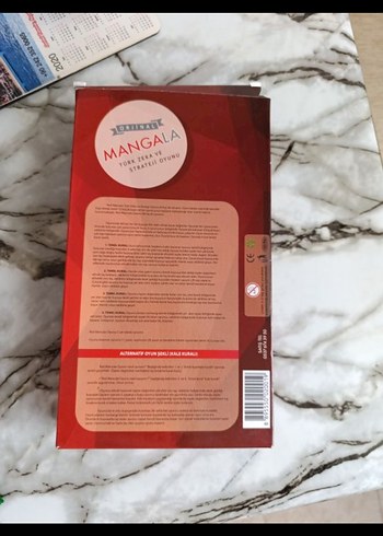 Mangala Strateji Oyunu Kırmızı - Görsel 2