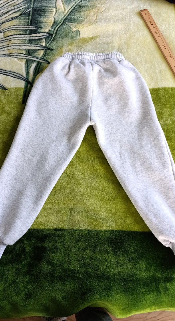 Gri Baskılı kız Çocuk Eşofman Altı - Görsel 4