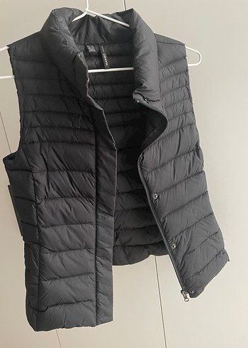 Mango Kaz Tüyü Şişme Yelek - Görsel 3