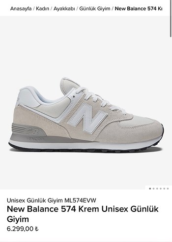New Balance 574 Ayakkabı
