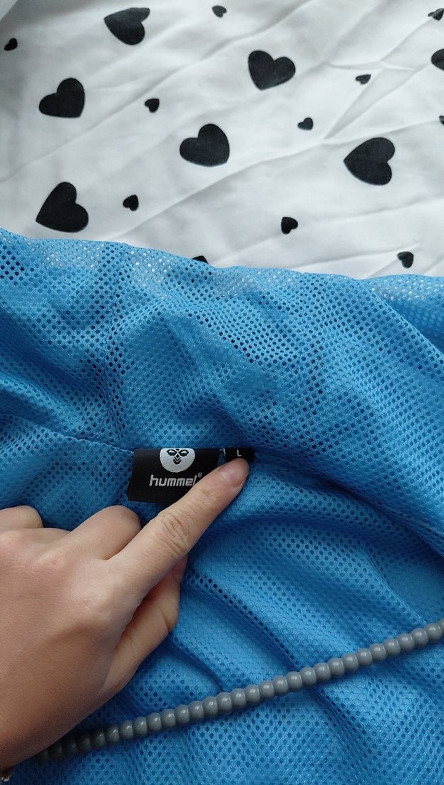 Mavi Kapüşonlu Erkek Yağmurluk - Görsel 3