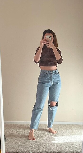 mango mom jean