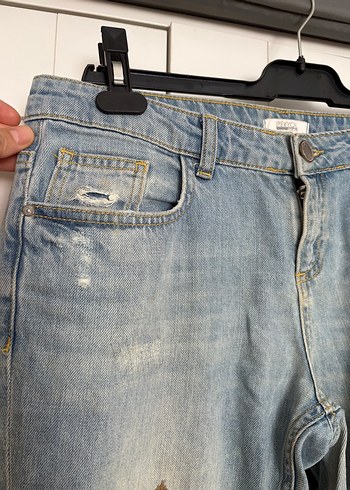 36 Beden mavi Renk Kot Pantolon