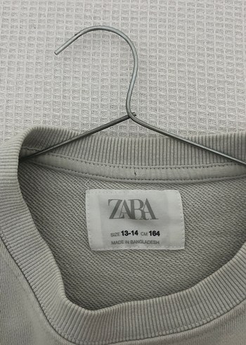 s Beden Gri Baskılı genç Sweatshirt