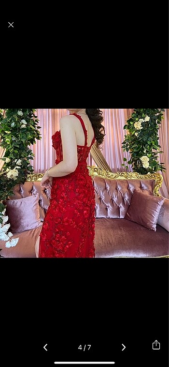 34 Beden kırmızı Renk Oleg Cassini