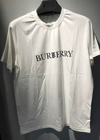 Burberry Beyaz Pamuklu Erkek Tişört