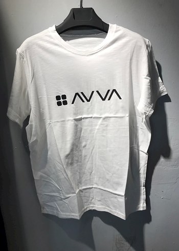 AVVA Beyaz Erkek Tişört