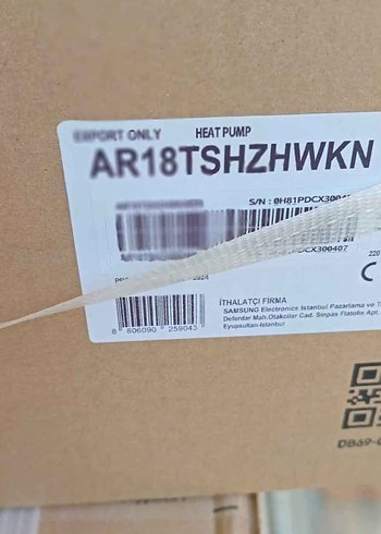 Beden Samsung 18 BTU İnverter Duvar Tipi Klima