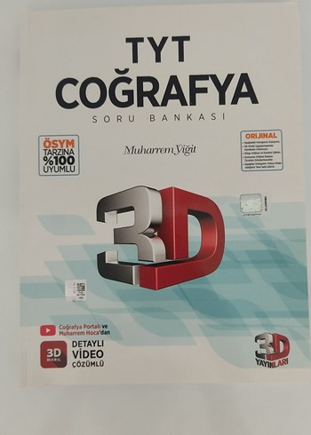 3D TYT Coğrafya Soru Bankası