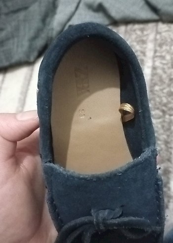 Erkek Çocuk Mavi Süet ayakkabı - Görsel 3