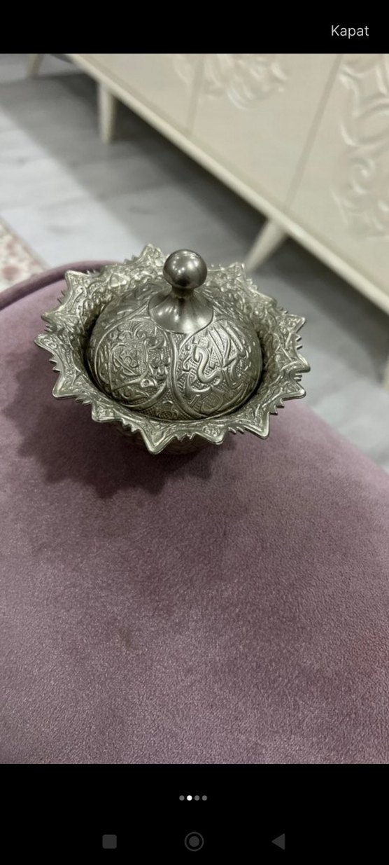 gümüş şekerlik - Görsel 2