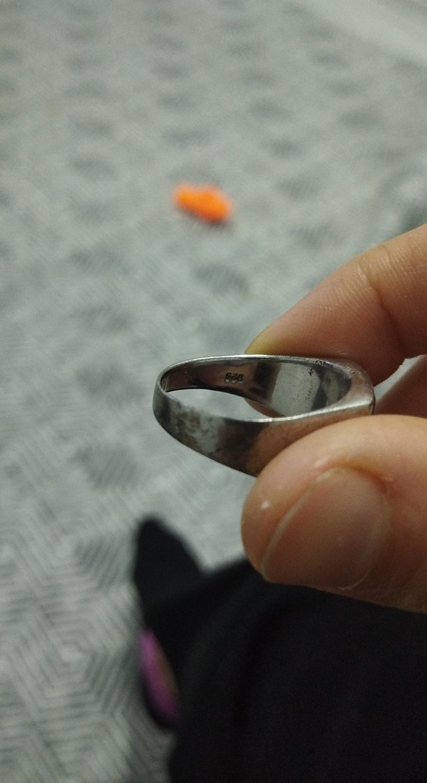 Gümüş Erkek Yüzük - Görsel 3