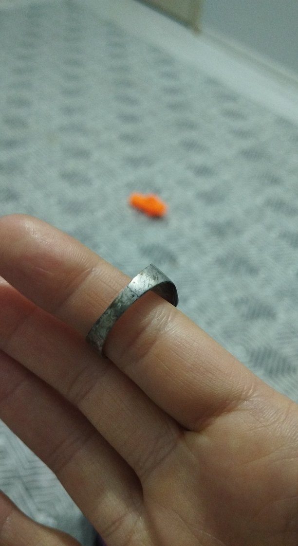 Gümüş Erkek Yüzük - Görsel 2