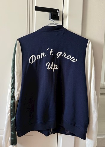 Kadın Lacivert Fermuarlı Spor Ceket - Görsel 2