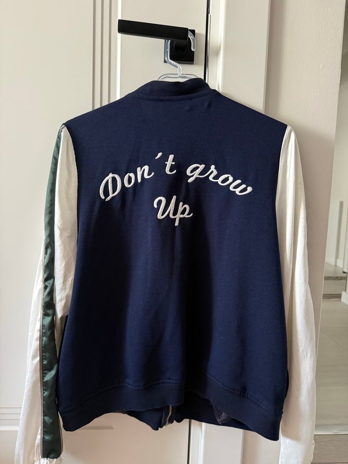 Kadın Lacivert Fermuarlı Spor Ceket - Görsel 2