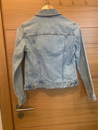 xs Beden mavi Renk Zara kot ceket