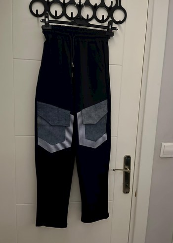 Zara Lacivert Kadın Kot Pantolon Cepli