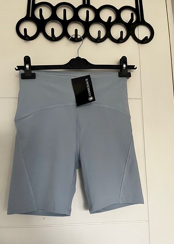 Zara Gri Yüksek Bel Mini Spor Şort