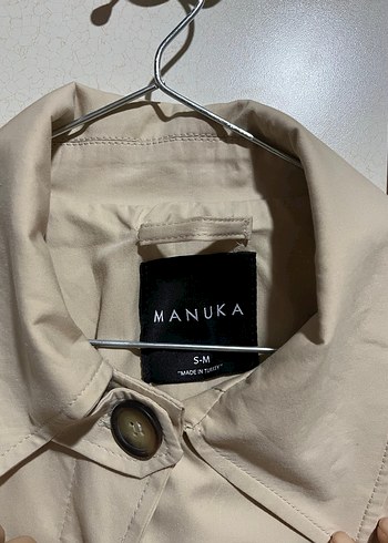 s Beden Manuka Bej Midi Kadın Trençkot